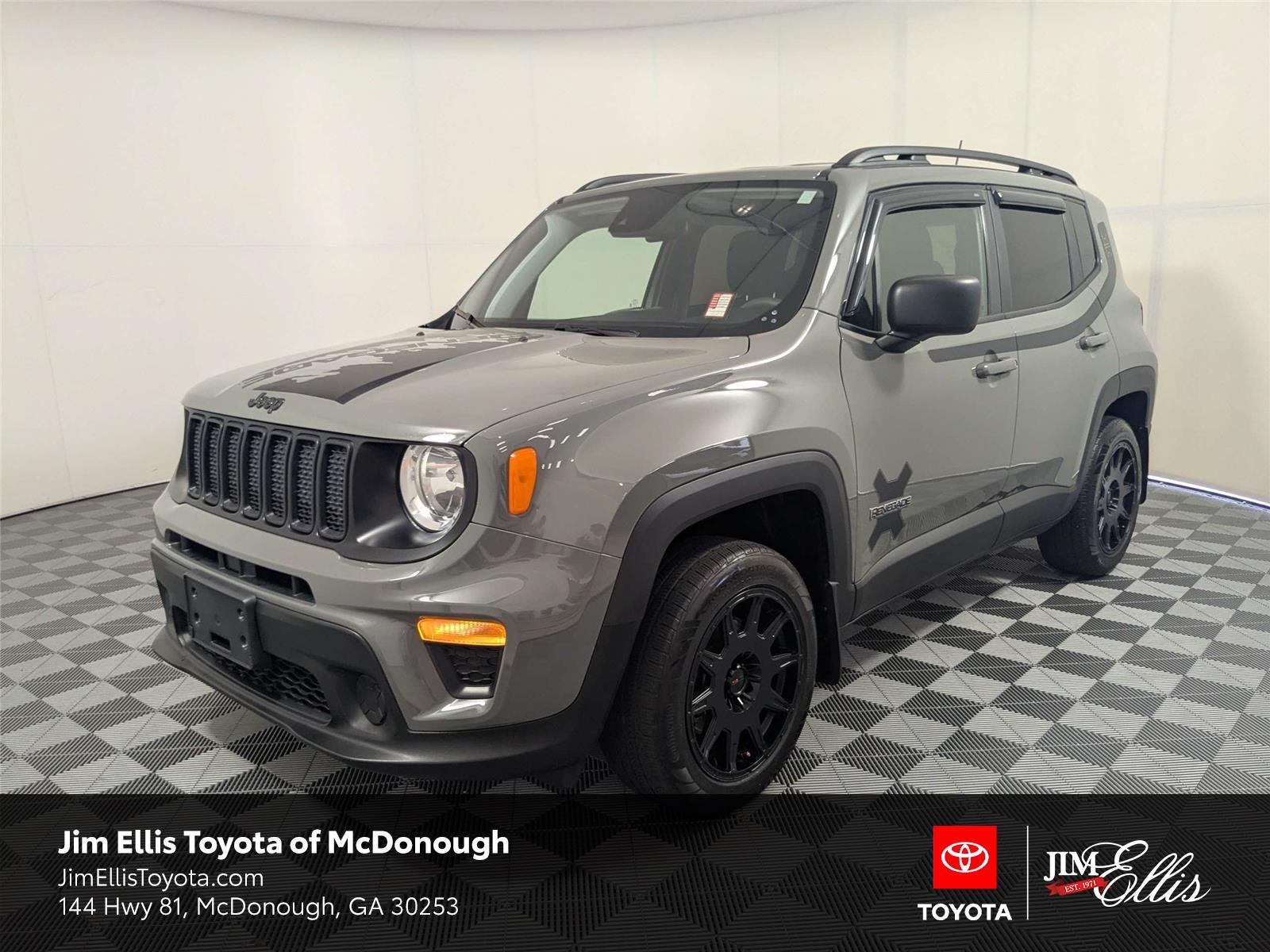 Used 2022 Sting-Gray Clearcoat Jeep Sport image 1