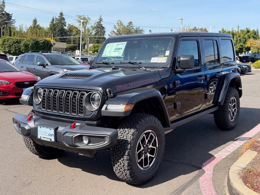 New 2027 Black Clear-Coat Paint Jeep Rubicon image 4