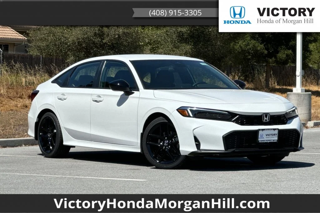 New 2026 Platinum White Pearl Honda Sport image 1