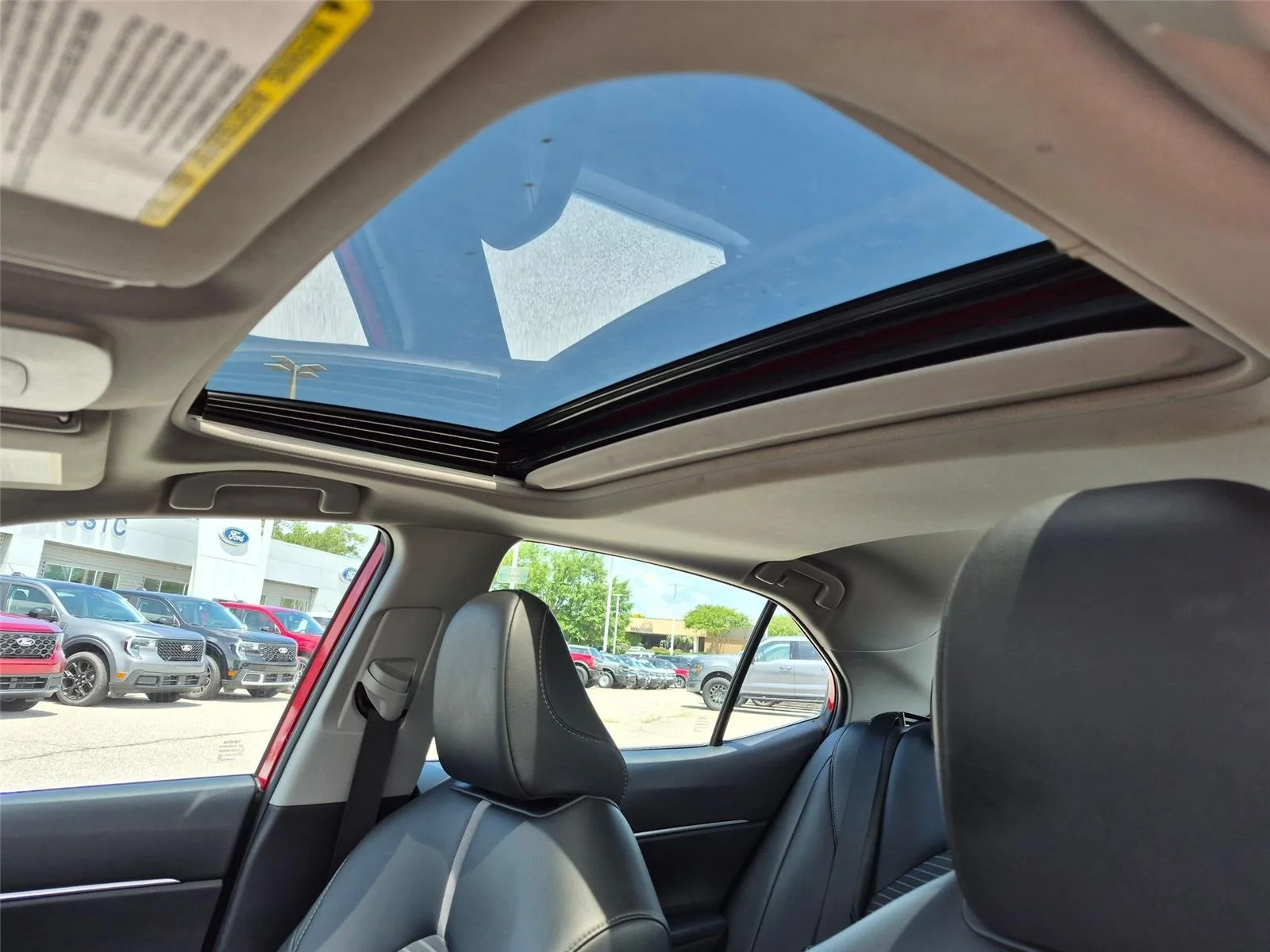 Used 2024 Supersonic Red Toyota SE image 25
