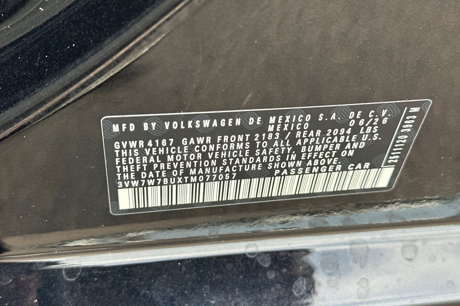 New 2026 Deep Black Pearl Volkswagen 1.5T SE image 27