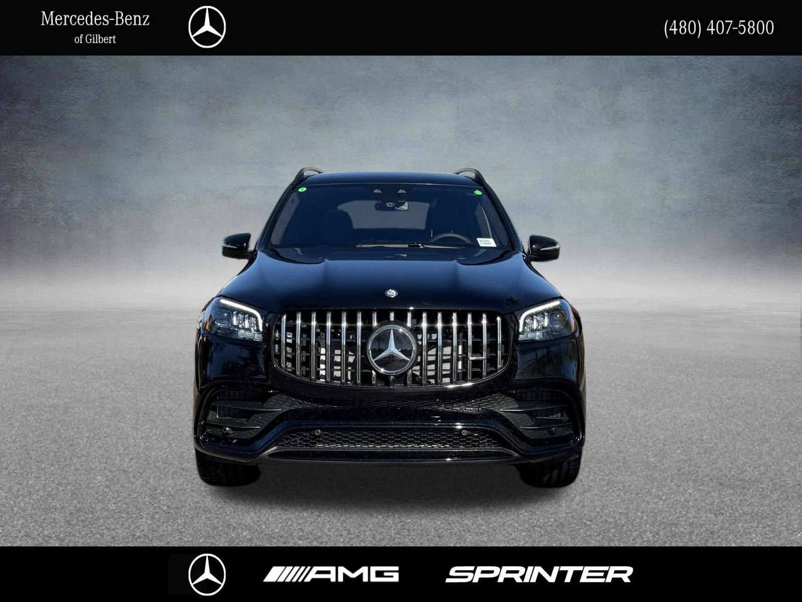 New 2026 Obsidian Black Metallic Mercedes-Benz GLS 63 AMG® image 2