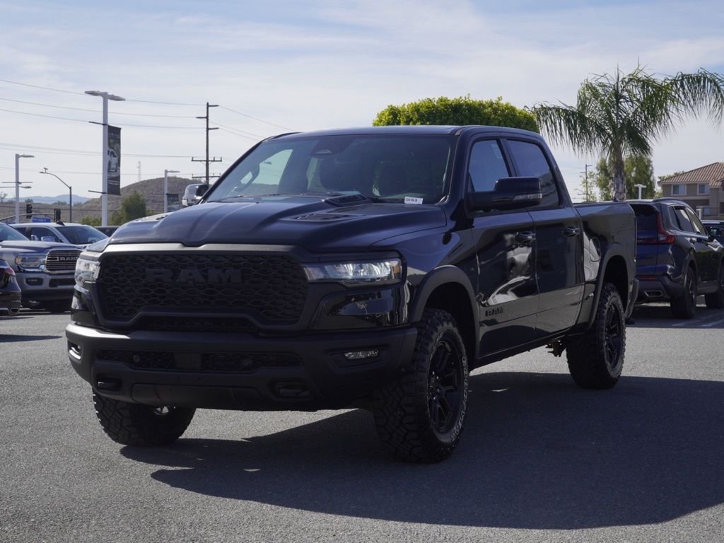 New 2026 Diamond Black Crystal Pearl-Coat Exterior Paint RAM Rebel image 7