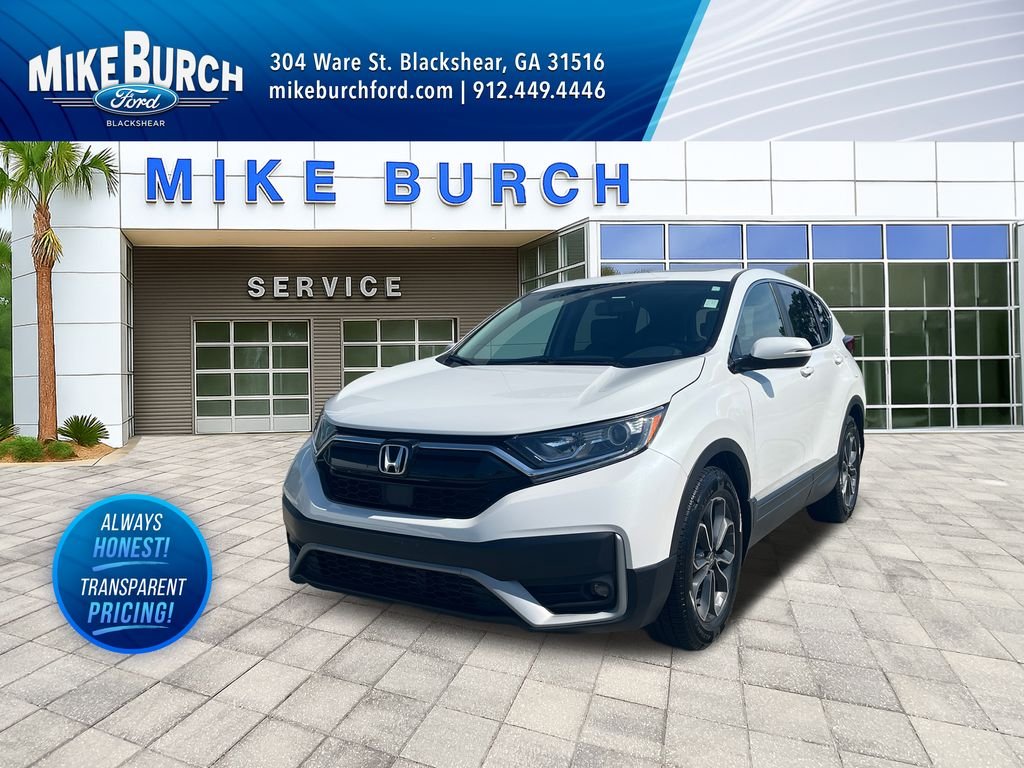 Used 2022 Platinum White Honda EX-L image 1
