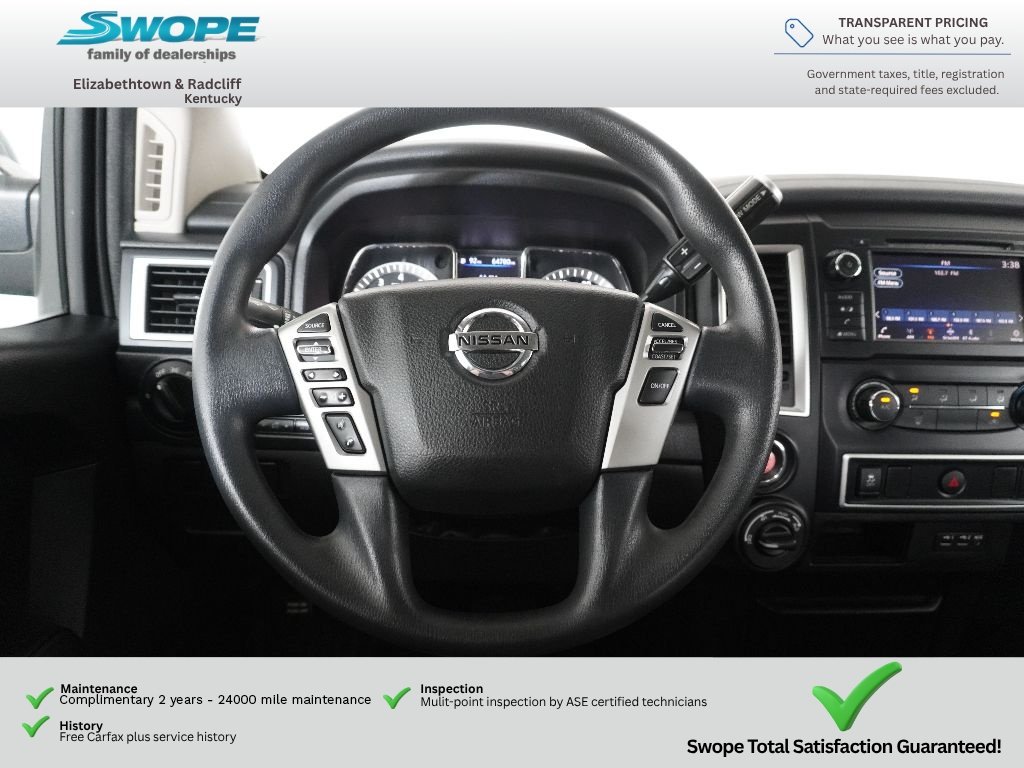Certified Used 2019 Magnetic Black Metallic Nissan S image 17