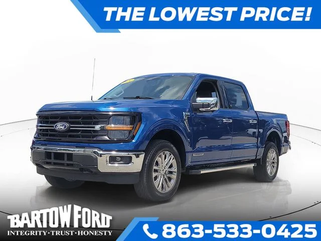 Used 2024 Blue Ford XLT image 1