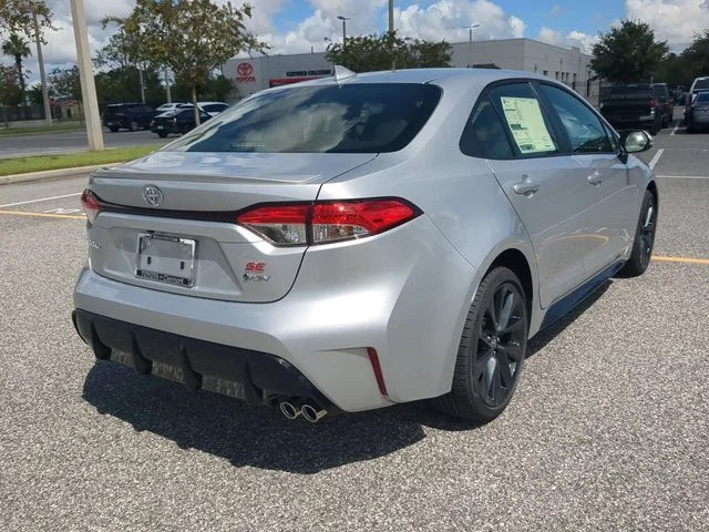 New 2026 Classic Silver Metallic Toyota Hybrid SE image 4