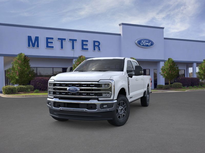 New 2026 Star White Metallic Tri-Coat Ford F-350® Lariat® image 2