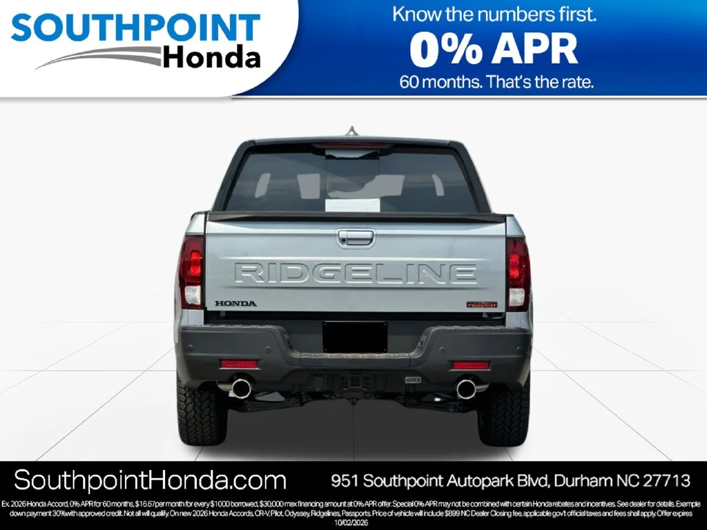 New 2026 Solar Silver Metallic Honda TrailSport image 5