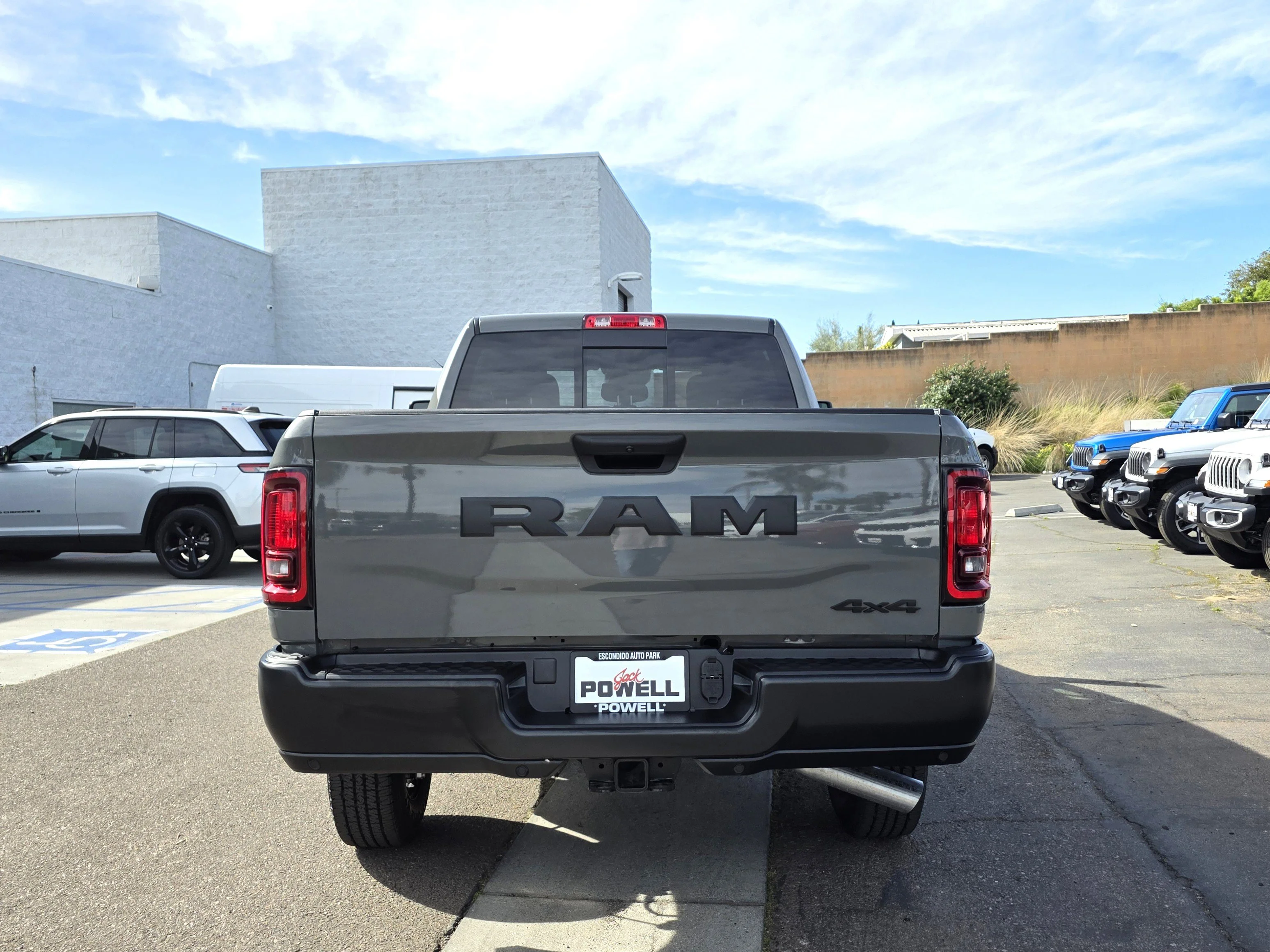 New 2026 Gray Clearcoat RAM Tradesman image 4