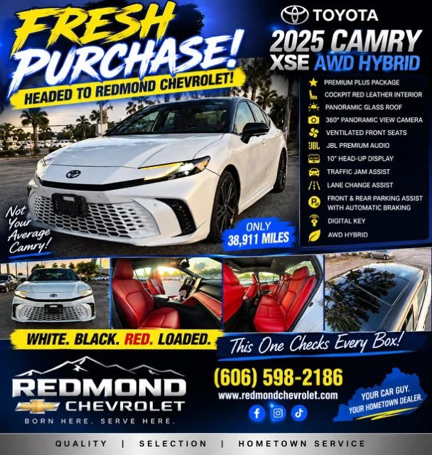 2025 Toyota Camry XSE