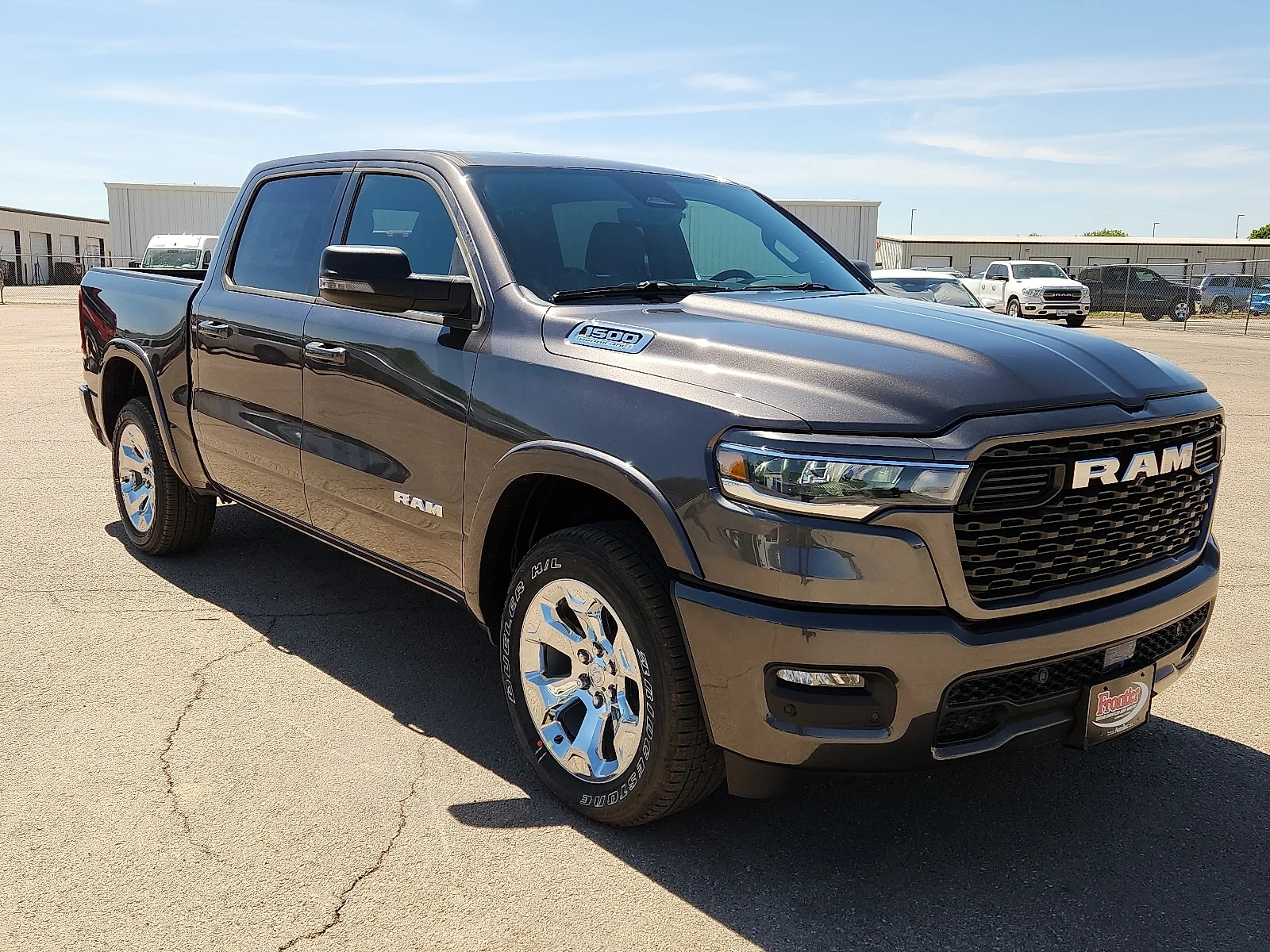 New 2026 Granite Crystal Metallic Clear-Coat  Paint Ram LONE STAR CREW CAB 4X4 5