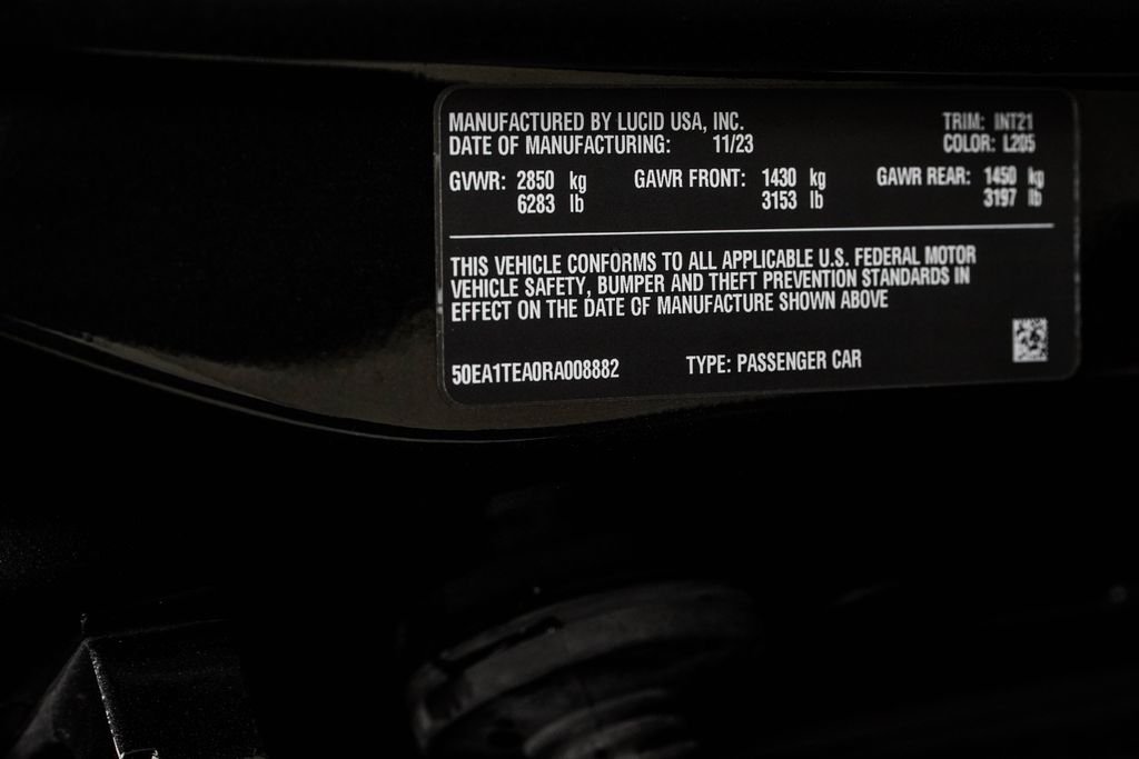 Used 2024 Gray Lucid Touring image 43