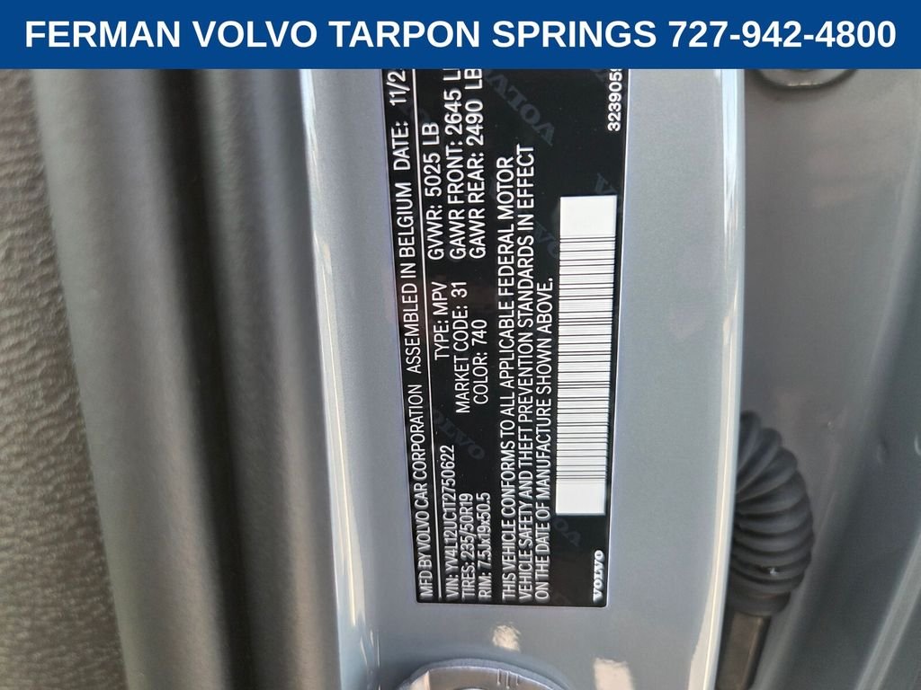 New 2026 Vapour Grey Volvo Plus image 21