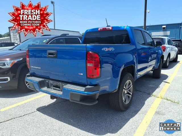 Used 2021 BRIGHT BLUE METALLIC Chevrolet 4WD Work Truck image 5