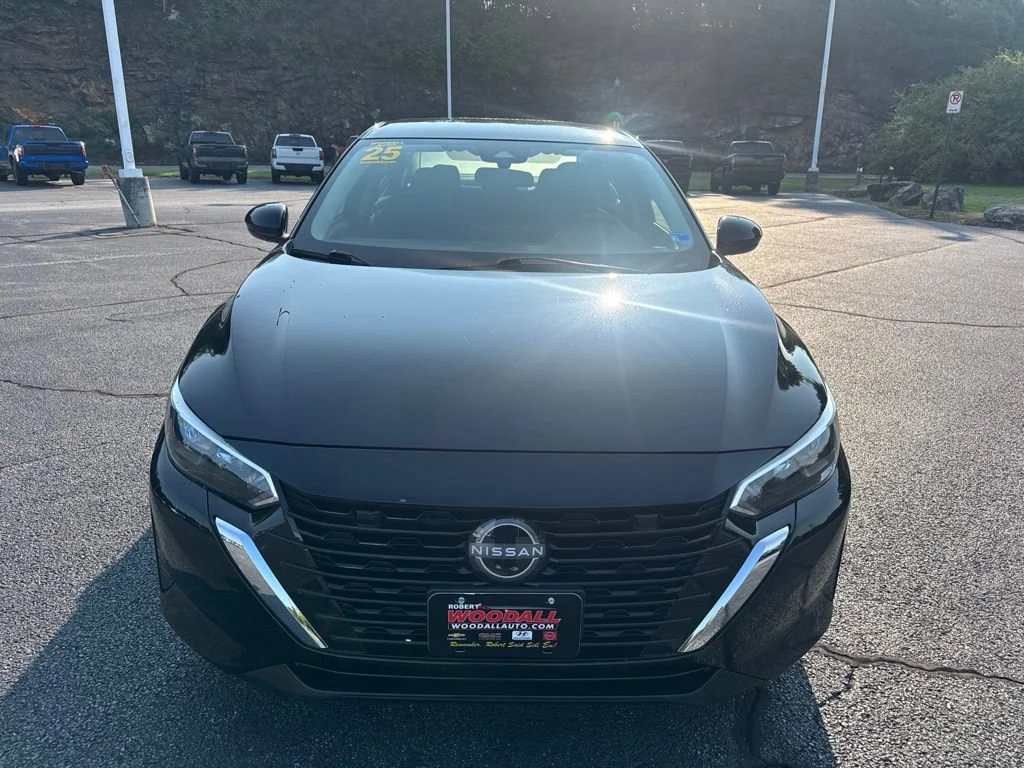 Used 2025 Super Black Nissan SV image 2