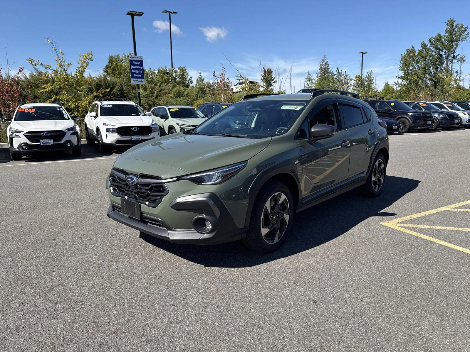 Used 2024 Alpine Green Subaru Limited image 6