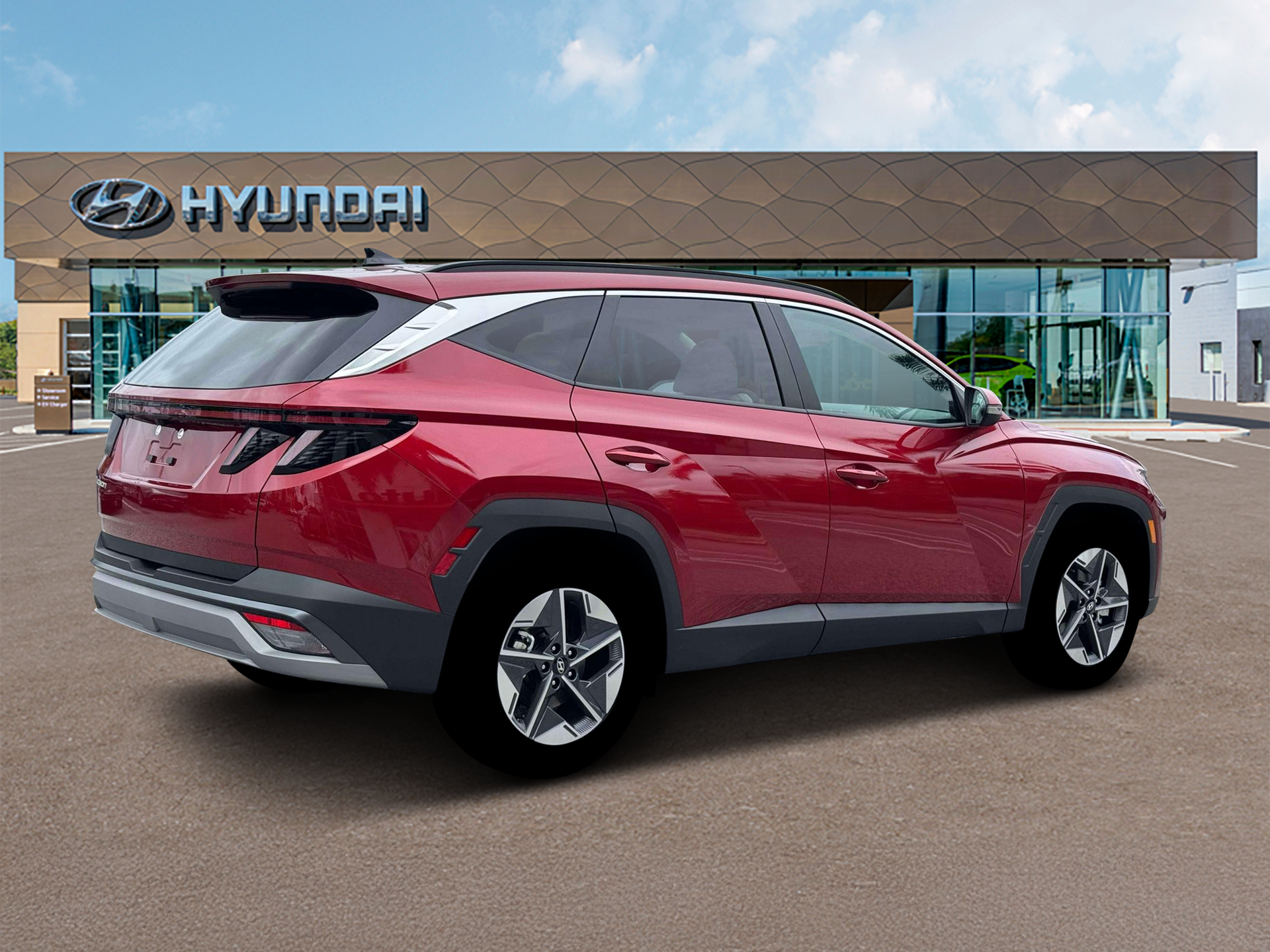 New 2026 Ultimate Red Hyundai SEL Premium FWD image 8