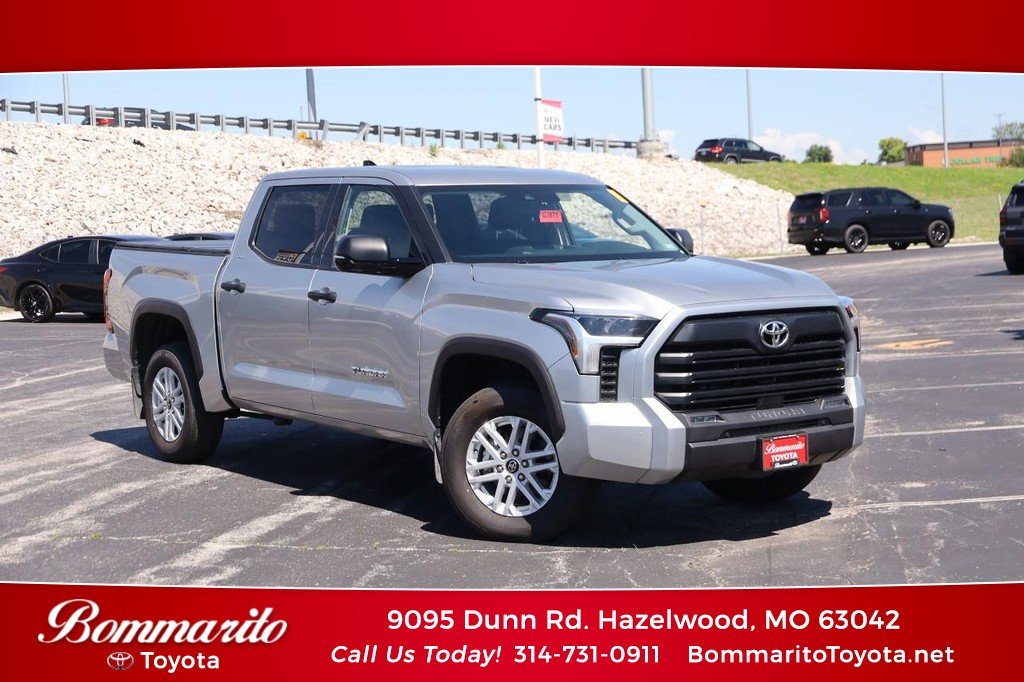 Used 2023 Celestial Silver Metallic Toyota SR5 CrewMax 5.5