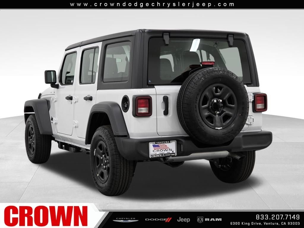 New 2026 Bright White Clear-Coat Exterior Paint Jeep Sport image 7