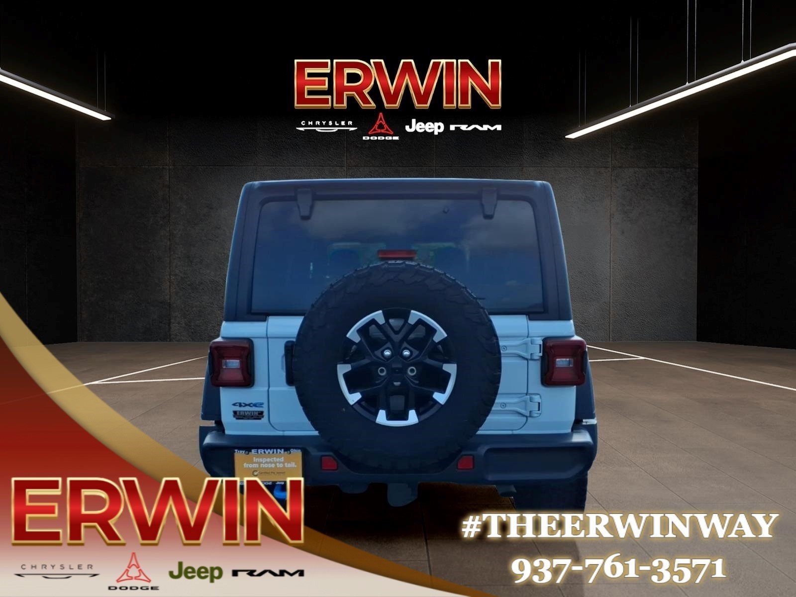 Certified Used 2025 Whit Jeep Rubicon 4xe image 6