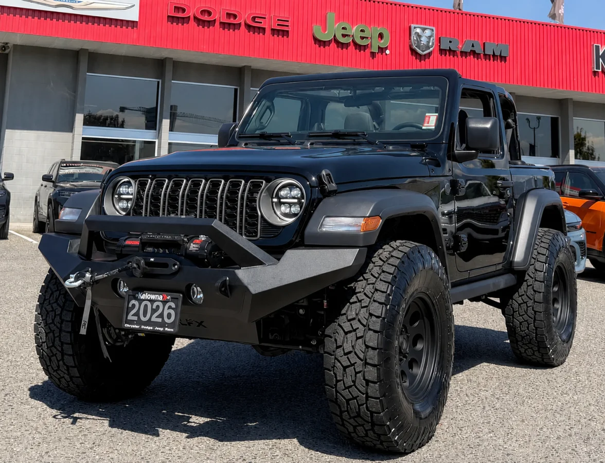 New 2026 Black Jeep Sport image 1