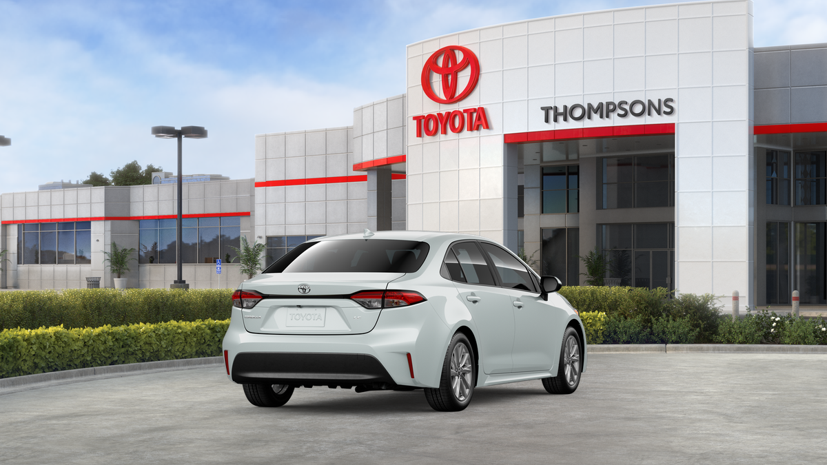 New 2026 Wind Chill Pearl Toyota LE image 9