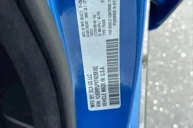 New 2026 Hydro Blue Pearl-Coat Exterior Paint RAM REBEL image 28