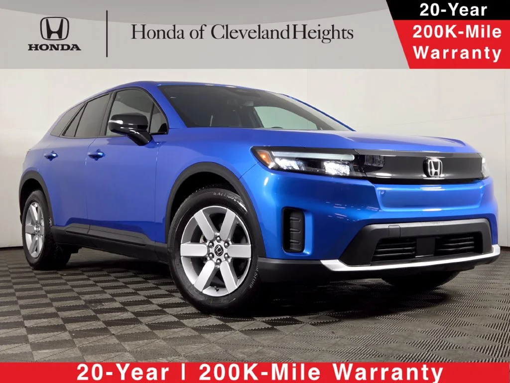 New 2026 Pacific Blue Metallic Honda EX image 1