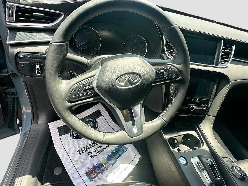 Used 2023 Slate Gray INFINITI SPORT image 12