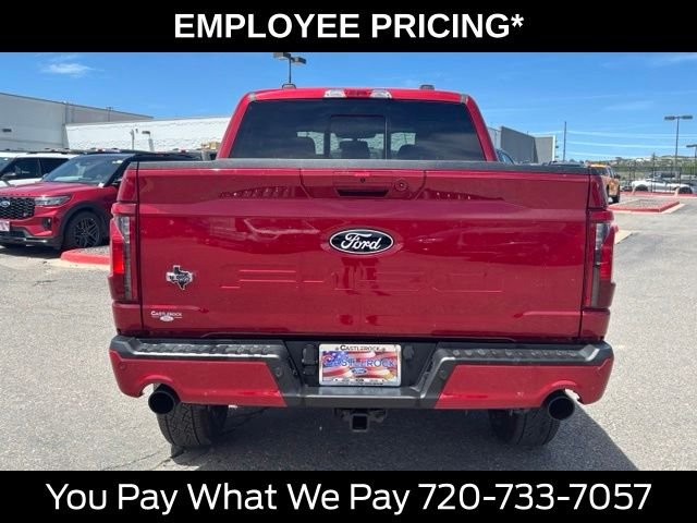 New 2025 Rapid Red Metallic Tinted Clearcoat Ford XLT image 4