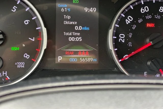Used 2021 Red Toyota XLE image 30