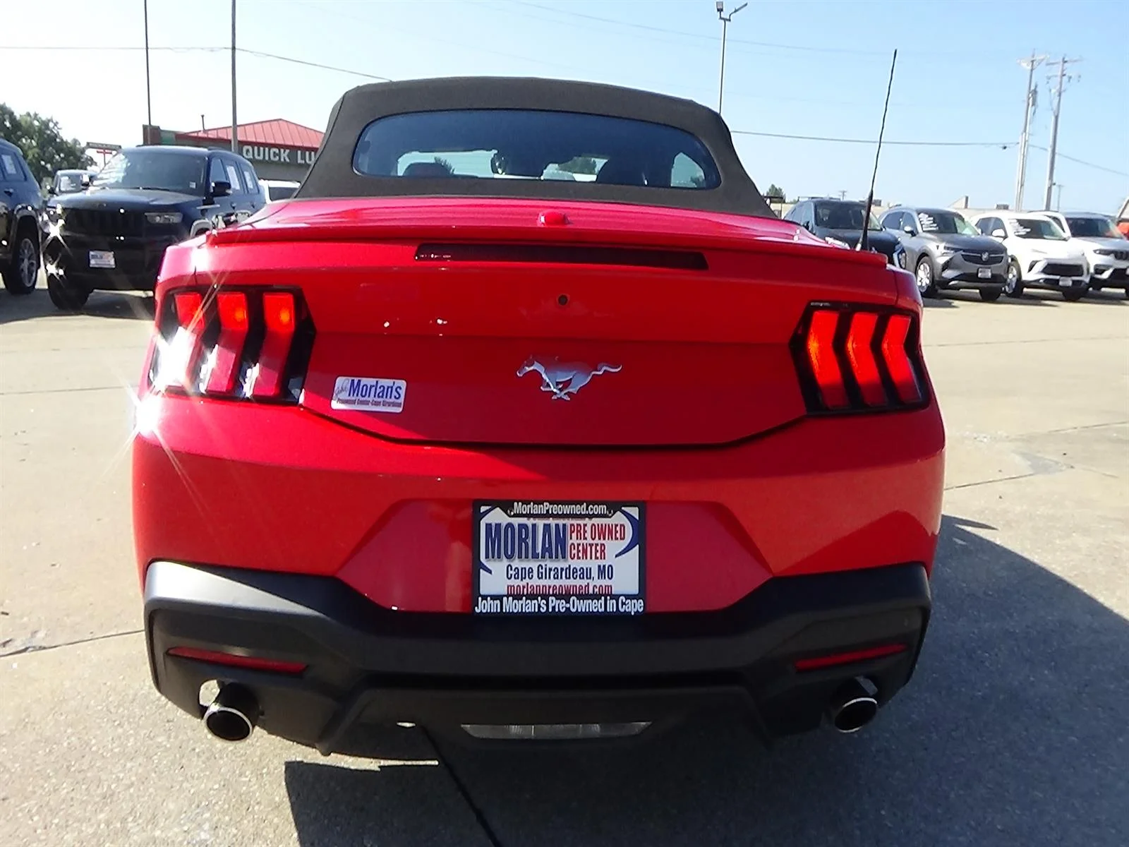 Certified Used 2024 Race Red Ford EcoBoost Premium image 9