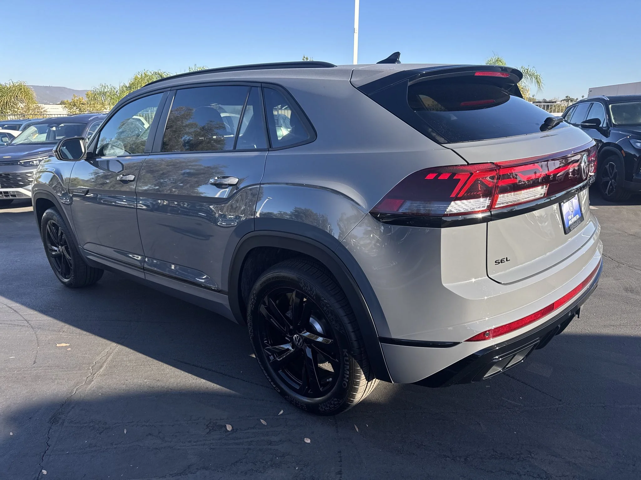 New 2026 Pure Gray Volkswagen 2.0T SEL R-Line Black image 5