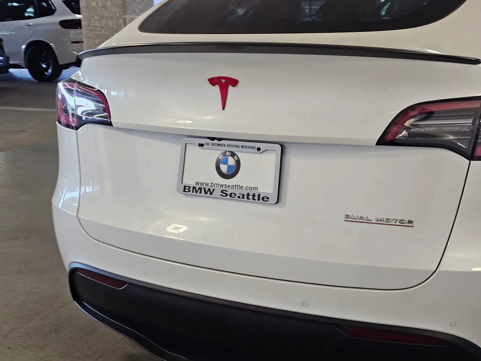 Used 2020 Pearl White Multi-Coat Tesla Performance image 7