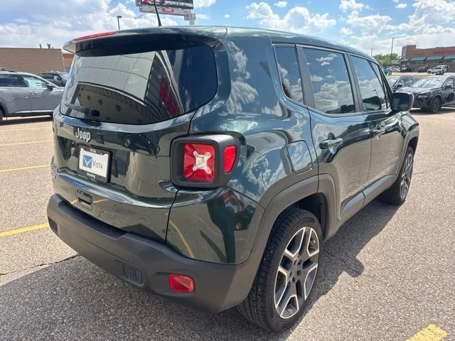 Used 2021 Technogreen Metallic Clearcoat Jeep Sport image 4