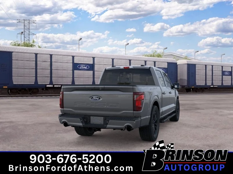 New 2026 Carbonized Gray Metallic Ford XLT image 8