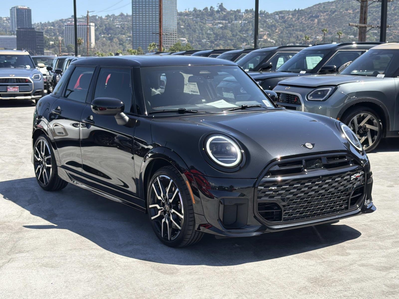 New 2026 0C4R Midnight Black II Metallic MINI Iconic image 2