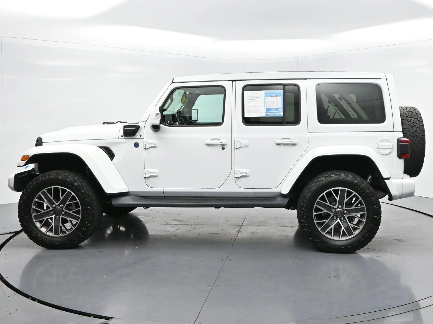 Used 2023 Bright White Clearcoat Jeep Sahara High Altitude image 4