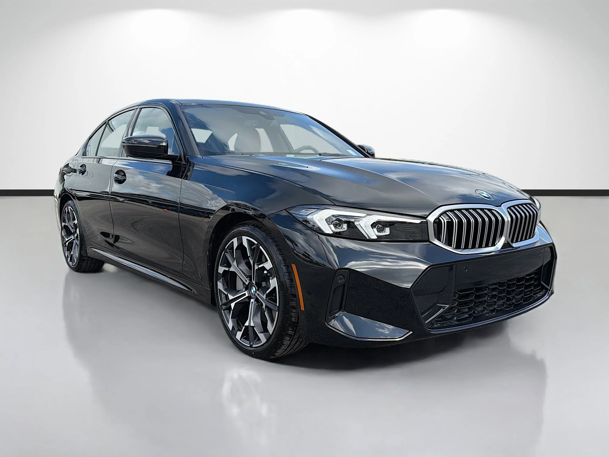 New 2026 Black Sapphire Metallic BMW 330i NA image 1
