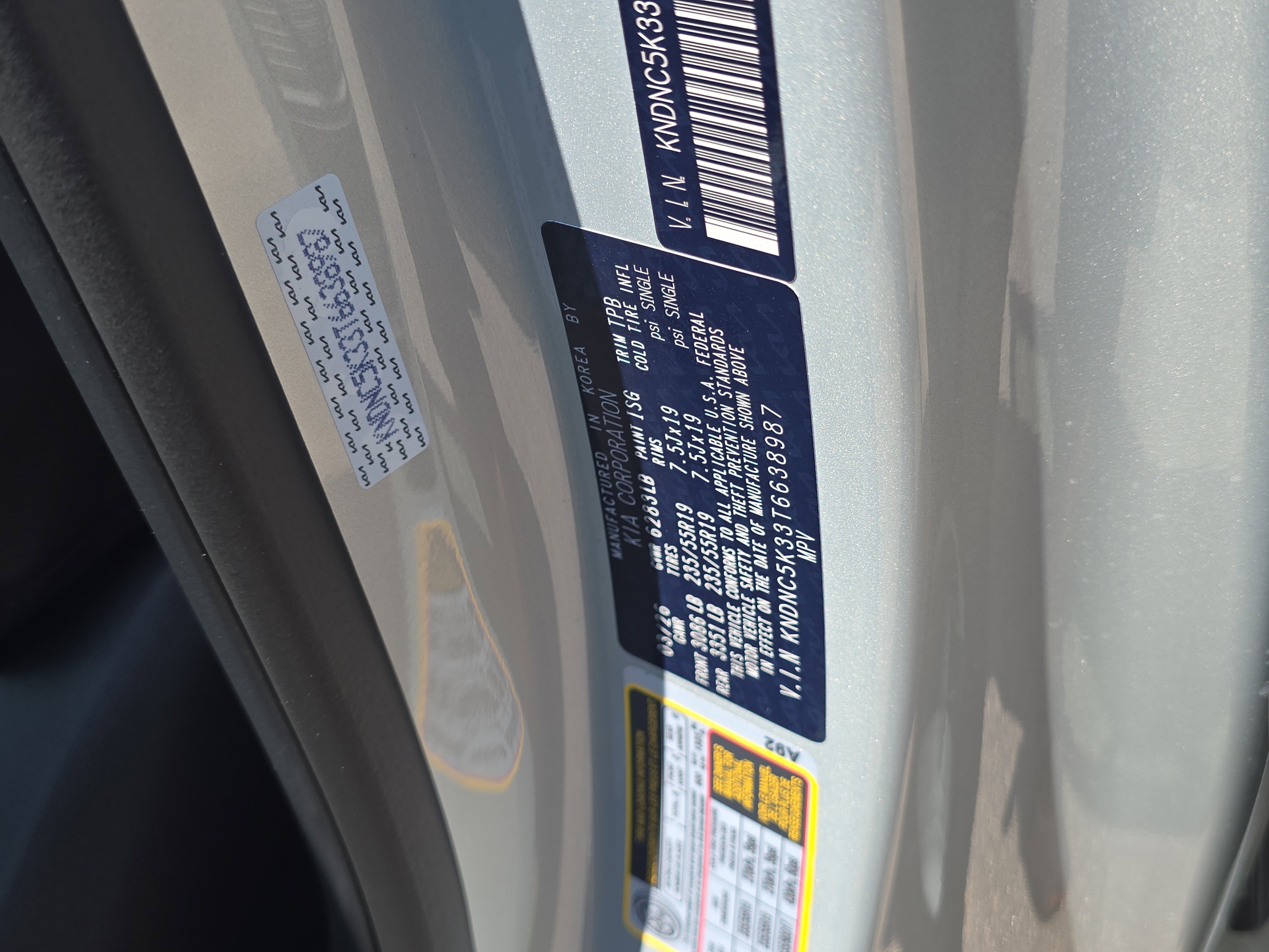 New 2026 Ivory Silver Kia EX image 35