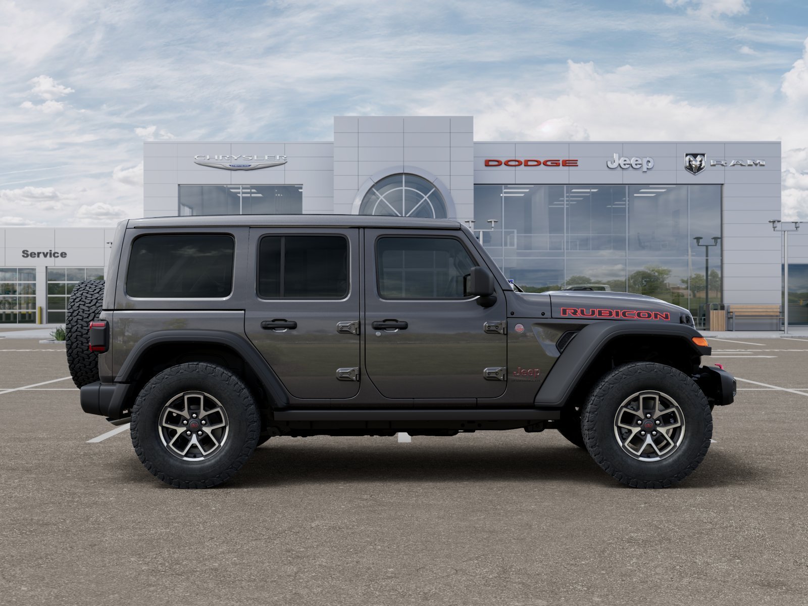 New 2026 Granite Crystal Metallic Clearcoat Jeep Rubicon image 43