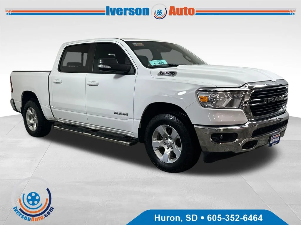 Used 2021 White Ram Big Horn/Lone Star image 1