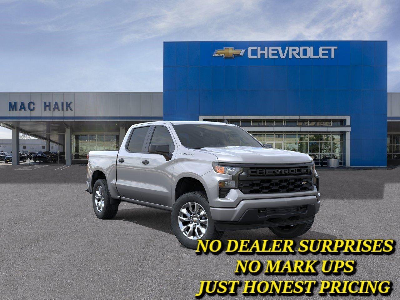 New 2026 Sterling Gray Metallic Chevrolet Custom image 1