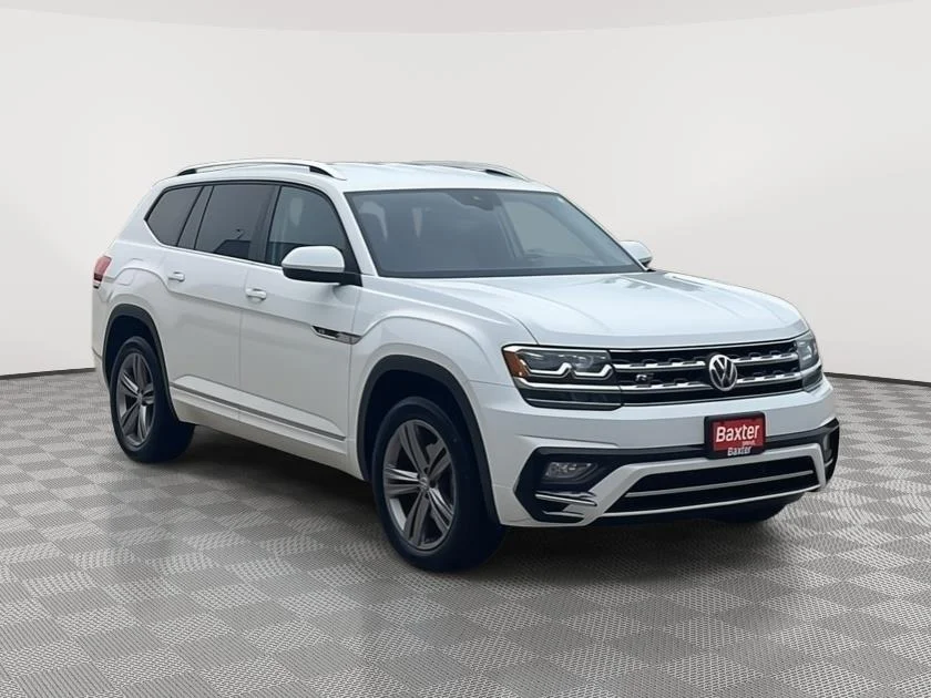 Used 2019 Pure White Volkswagen 3.6L V6 SE w/Technology R-Line image 1