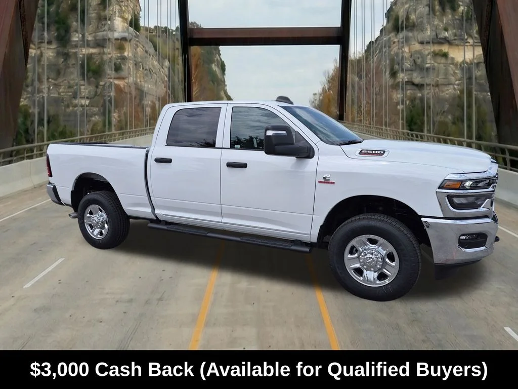 New 2026 Bright White Clear-Coat Exterior Paint RAM Tradesman image 12