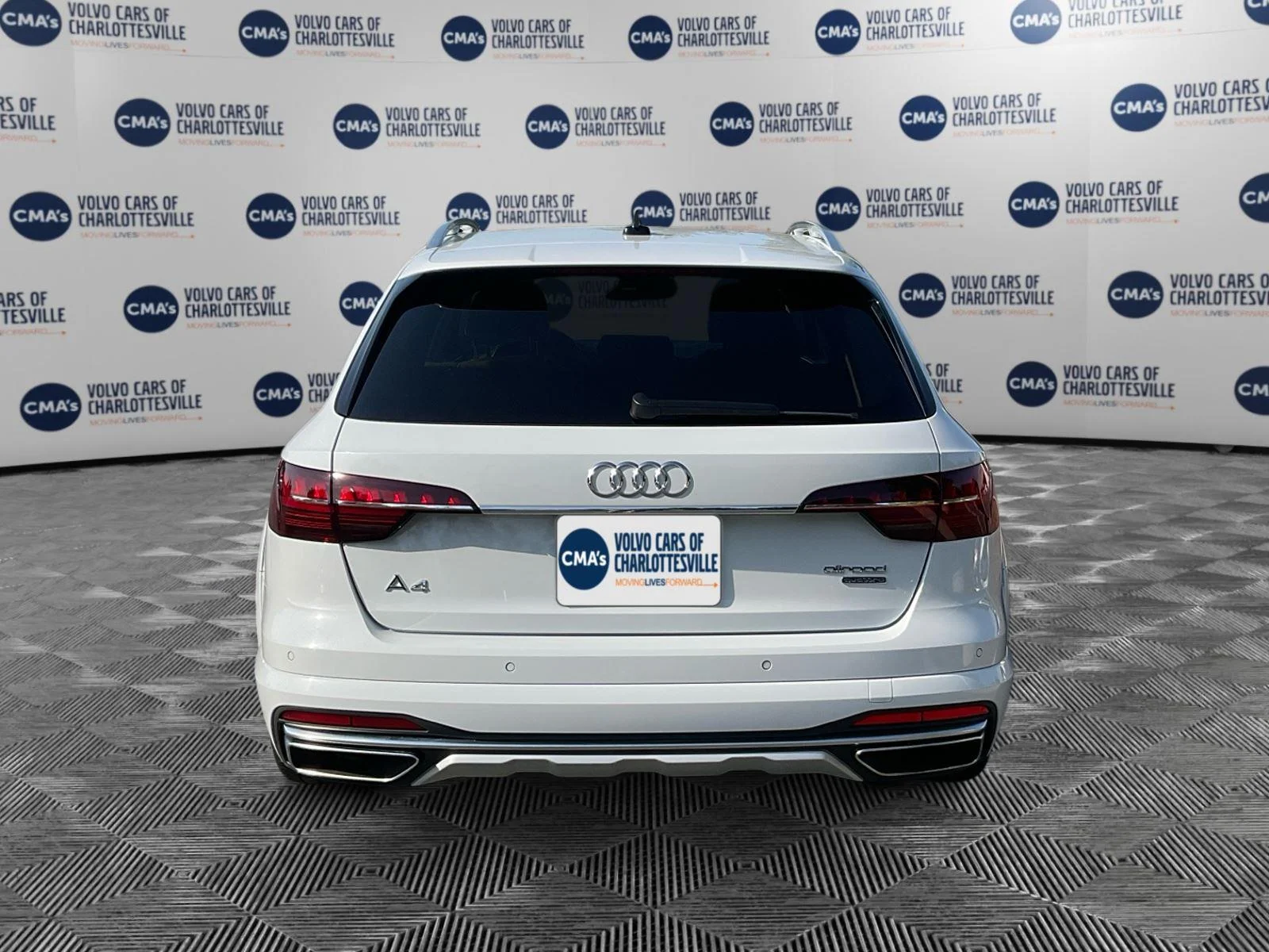 Used 2021 Glacier White Metallic Audi Premium Plus image 4