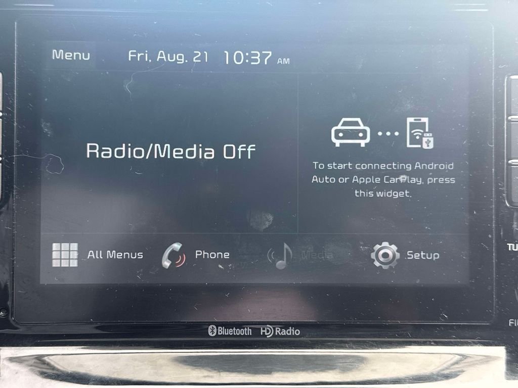 Used 2021 Blue Kia EX image 26