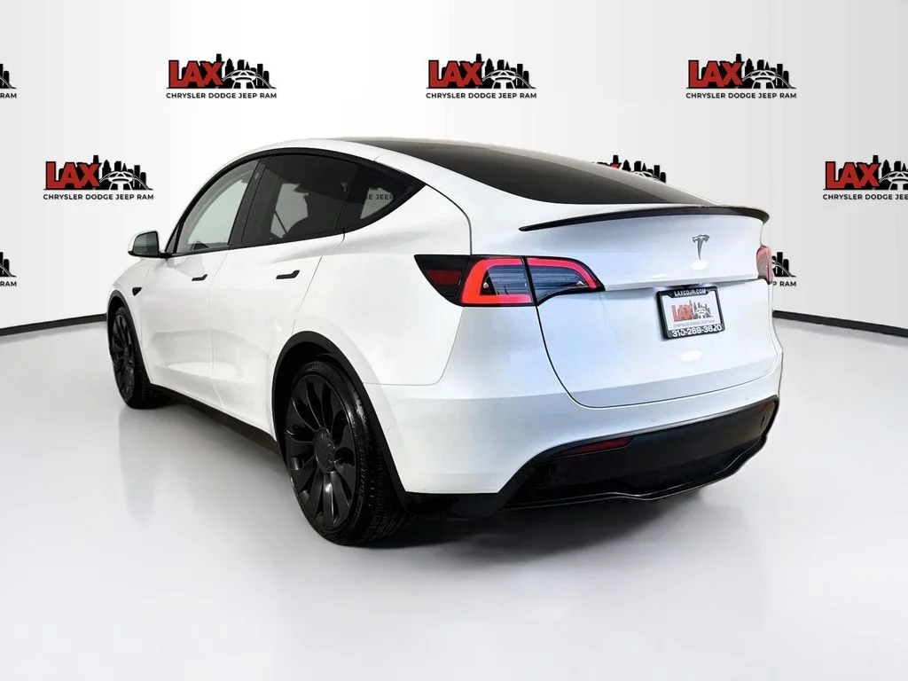 Used 2022 Yellow Tesla Performance image 5