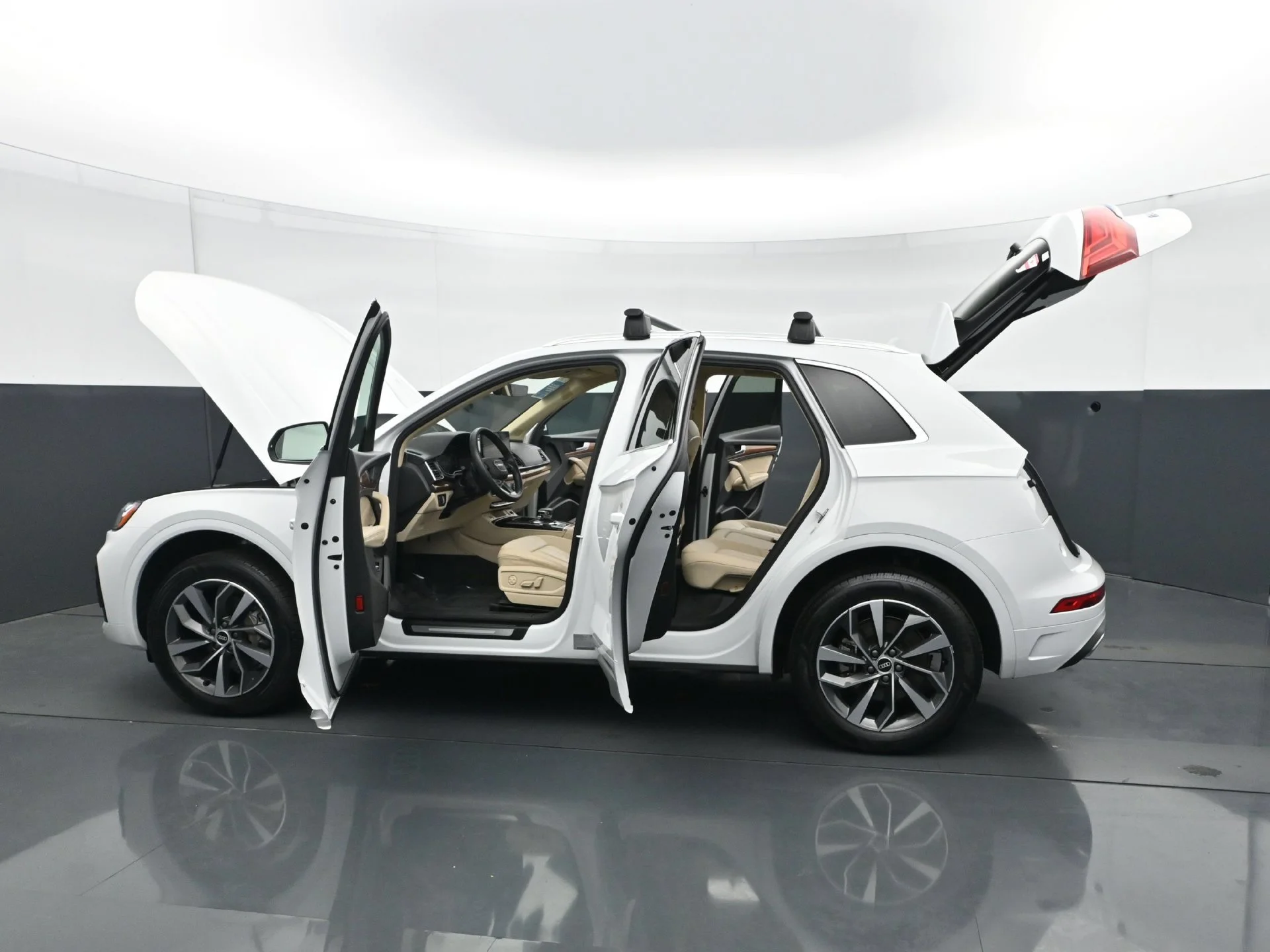 Used 2021 Glacier White Metallic Audi 45 Premium Plus image 30